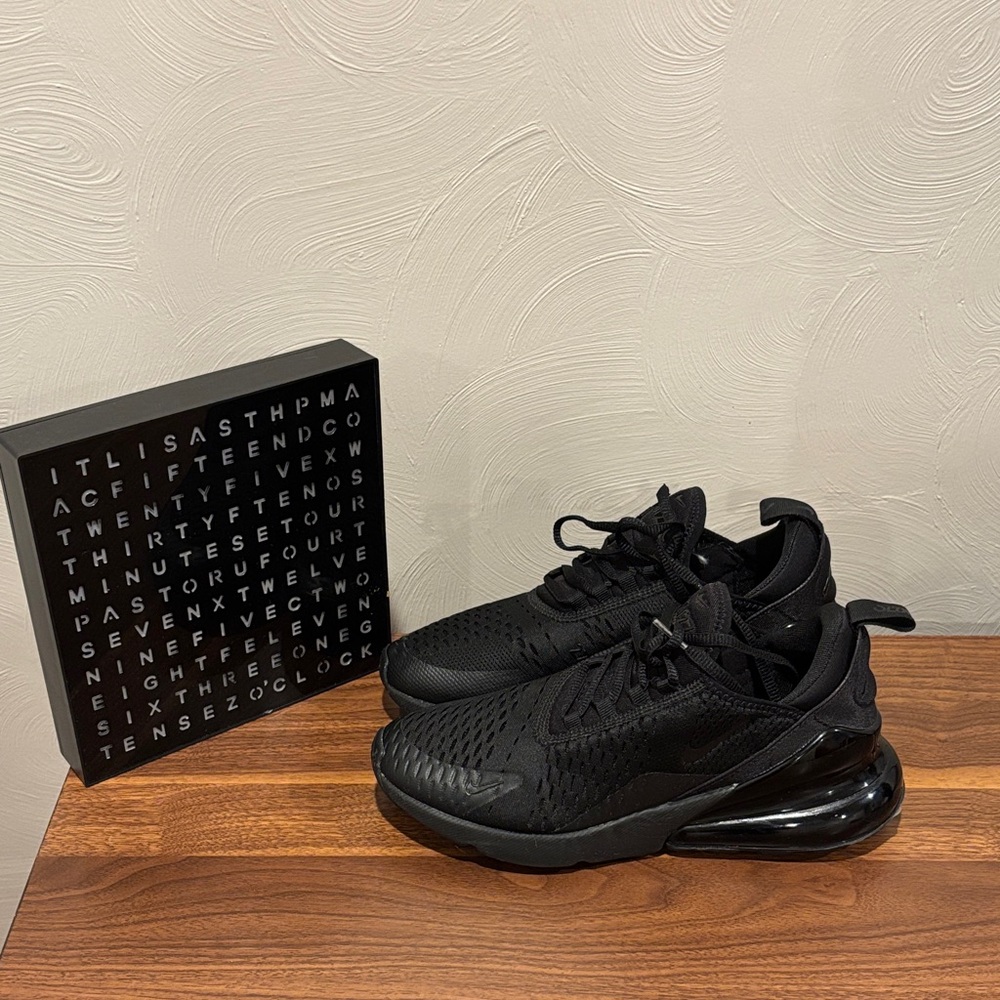 Nike All-Black Athletic Running Shoes